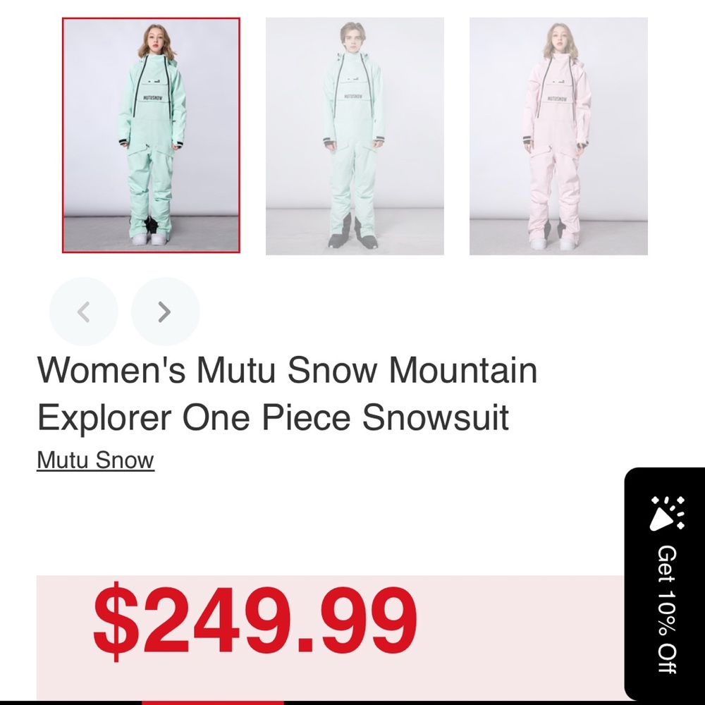 Snowsuit ski jackett